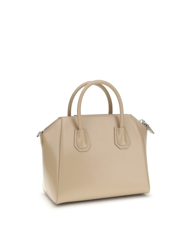Givenchy Beige Calf Leather Bos Taurus Shoulder Bag Glam Steals