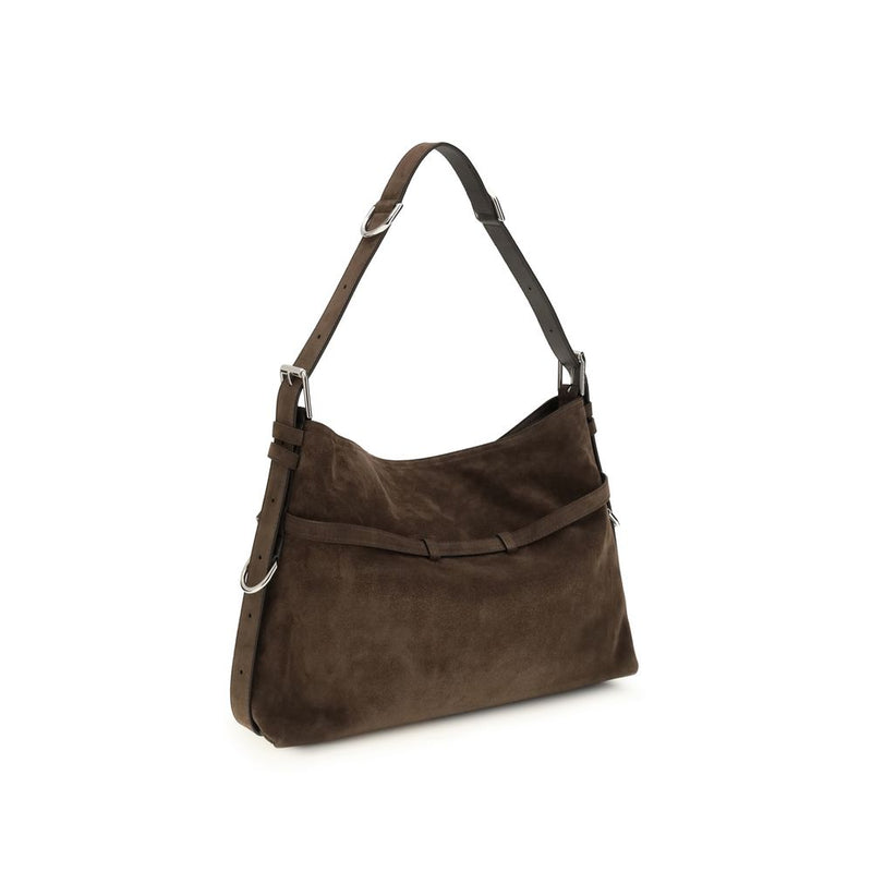 Givenchy Black Calf Leather Bos Taurus Shoulder Bag Glam Steals