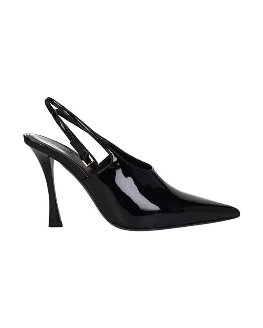 Givenchy Black Calfskin High Heel Pumps 