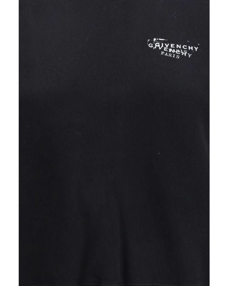Givenchy Black Cotton Sweatshirt 
