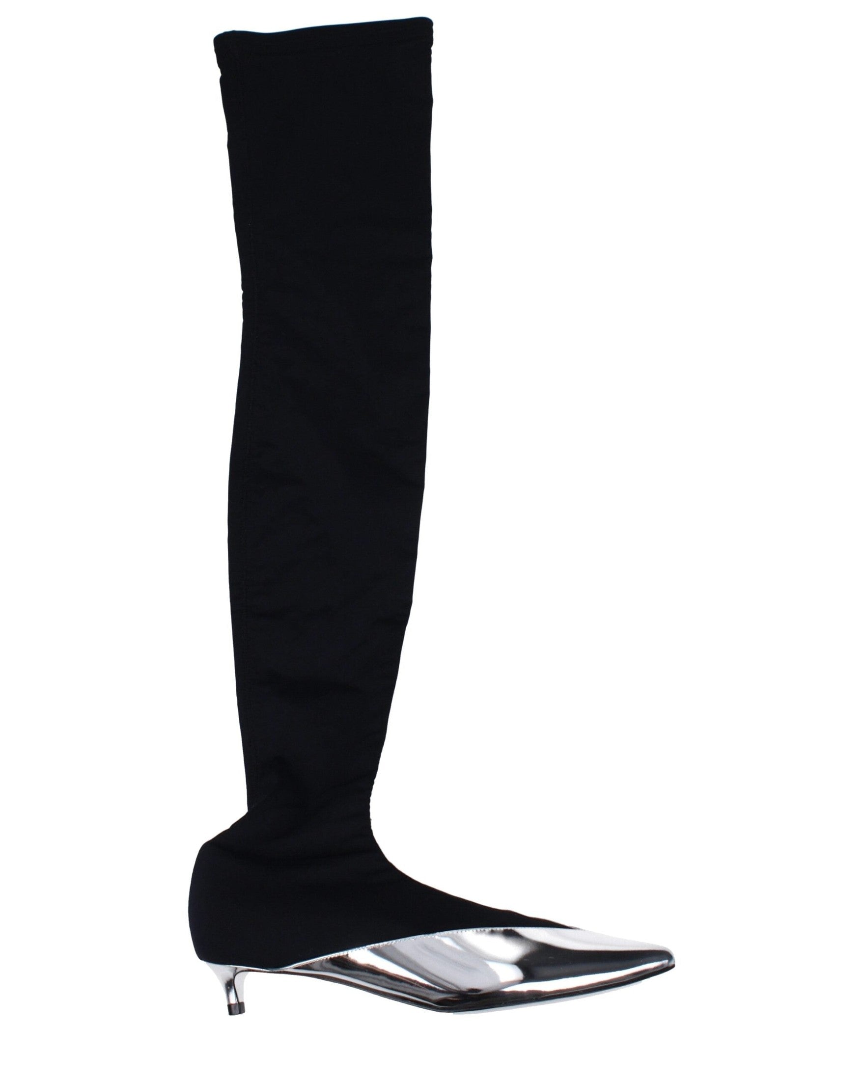 Givenchy Black Fabric Over The Knee Glam Steals