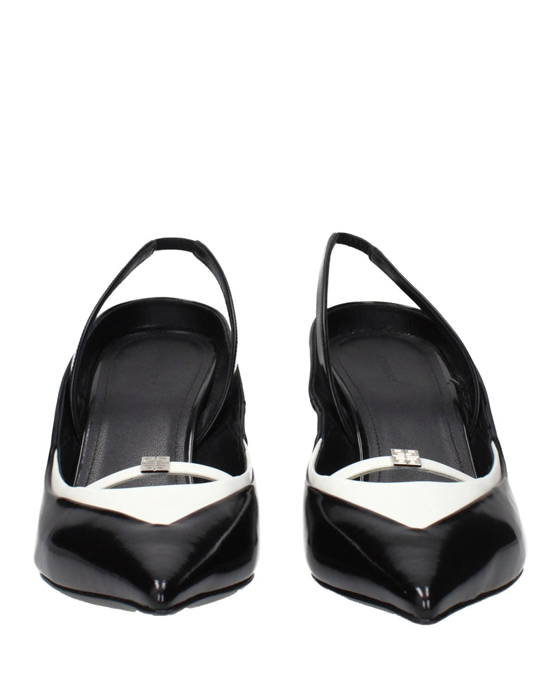 Givenchy Black Leather Wedge Sandals Glam Steals