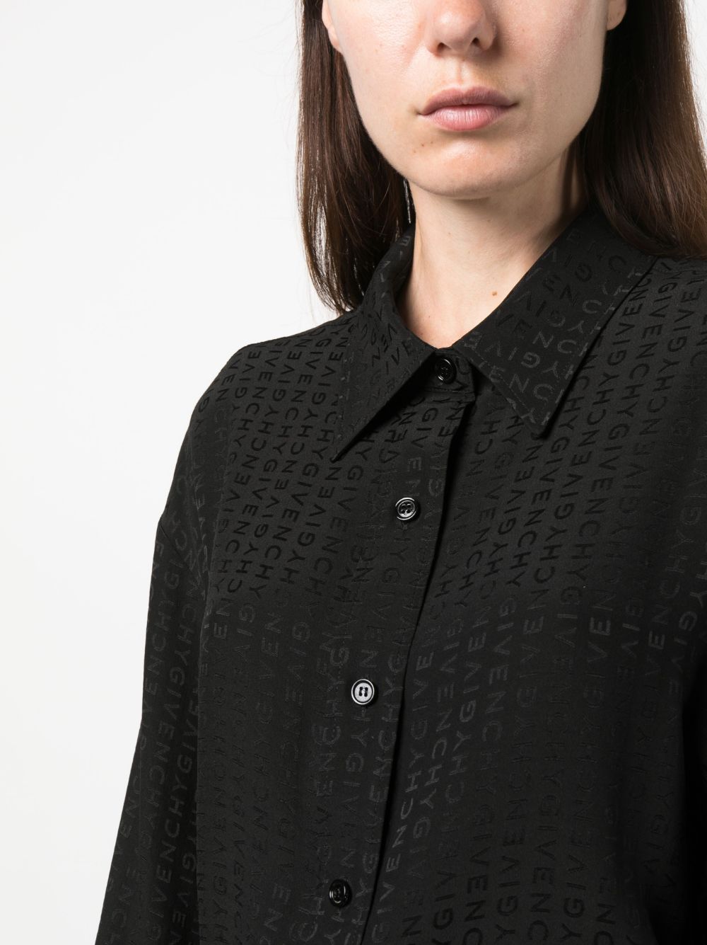 Givenchy Black Shirt - Tops - For Women - GlamSteals