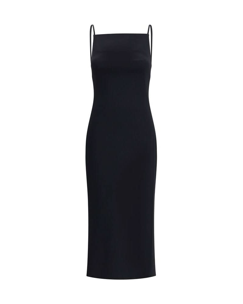 Givenchy Black Viscose Casual Dress Glam Steals