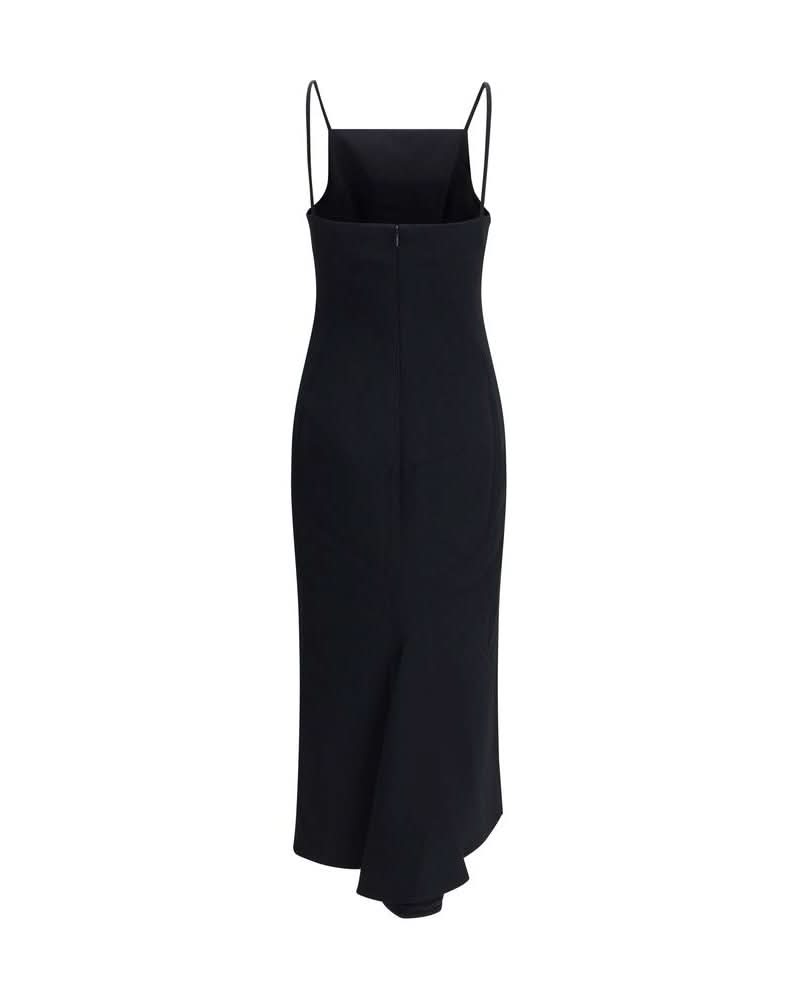 Givenchy Black Viscose Casual Dress Glam Steals