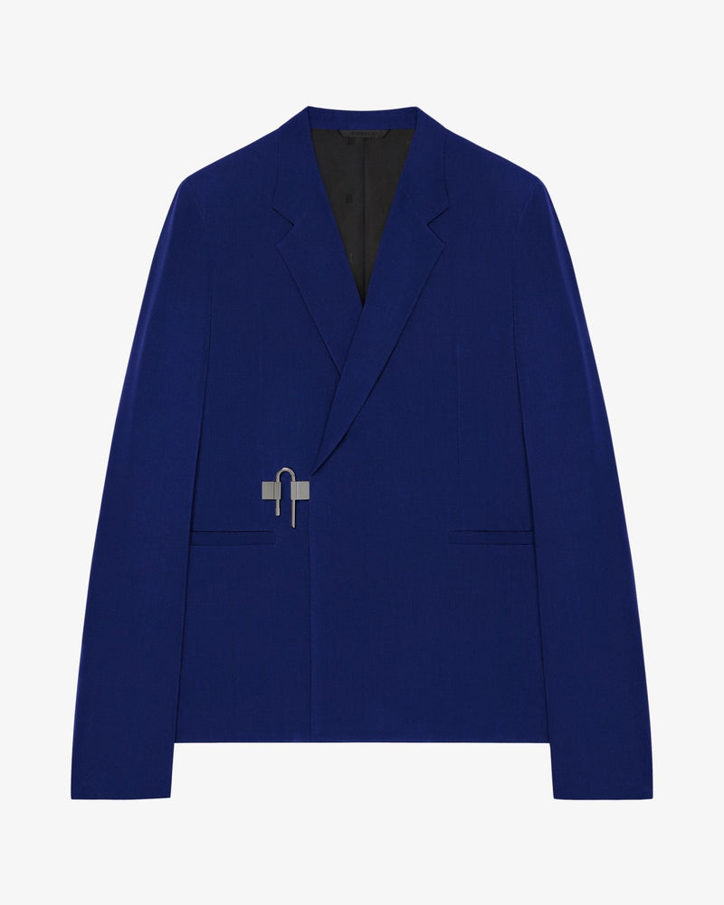 Givenchy Blue Fibres Full Length Jacket Glam Steals