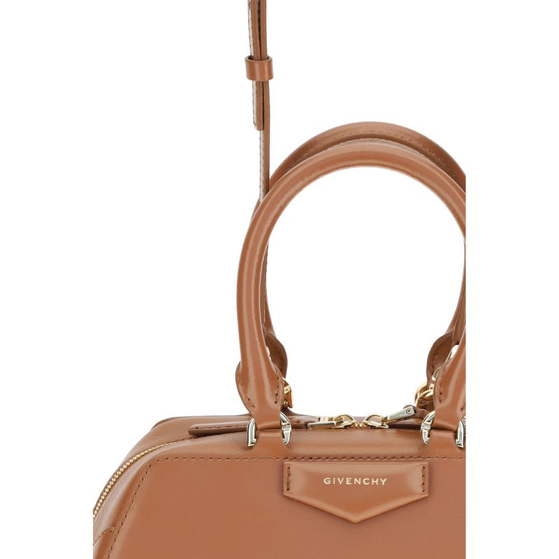 Givenchy Brown Calf Leather Bos Taurus Handbag Glam Steals