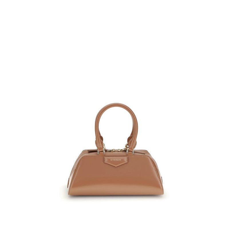 Givenchy Brown Calf Leather Bos Taurus Handbag Glam Steals