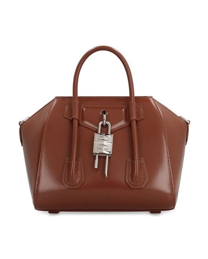 Givenchy Brown Leather Handbag Glam Steals