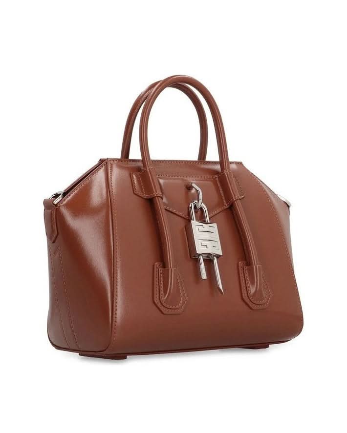 Givenchy Brown Leather Handbag Glam Steals