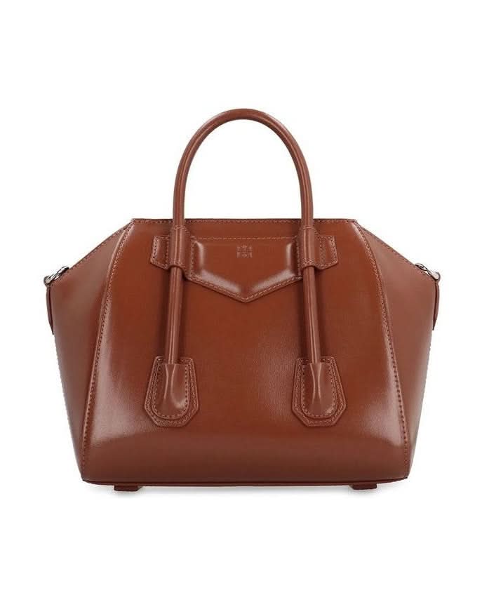 Givenchy Brown Leather Handbag Glam Steals