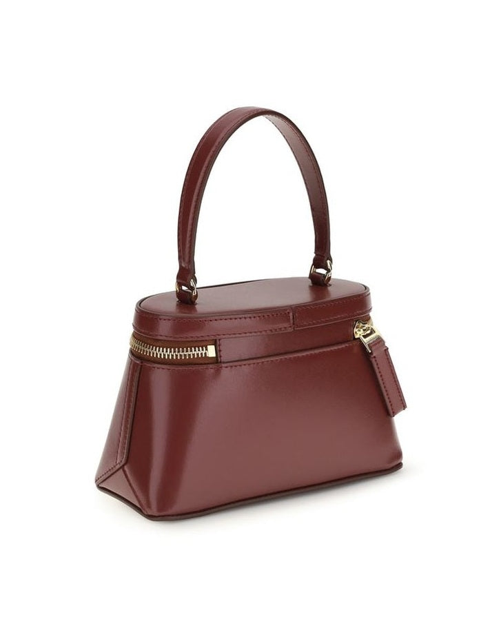 Givenchy Burgundy Calf Leather Bos Taurus Handbag Glam Steals