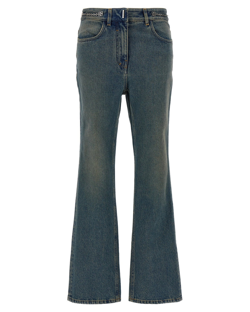 Givenchy Chain Jeans with Logo Glam Steals