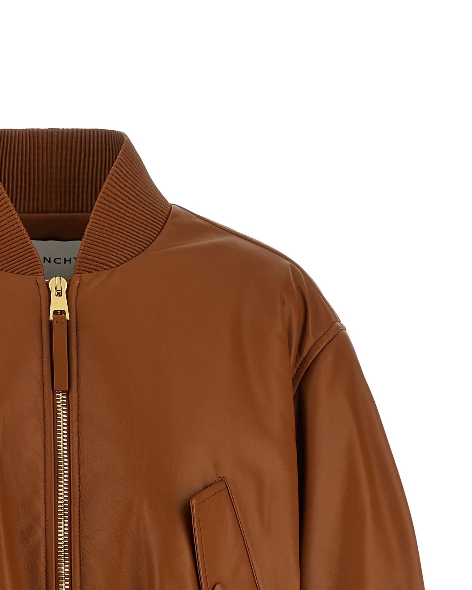 Givenchy Cropped Bomber Jacket Glam Steals