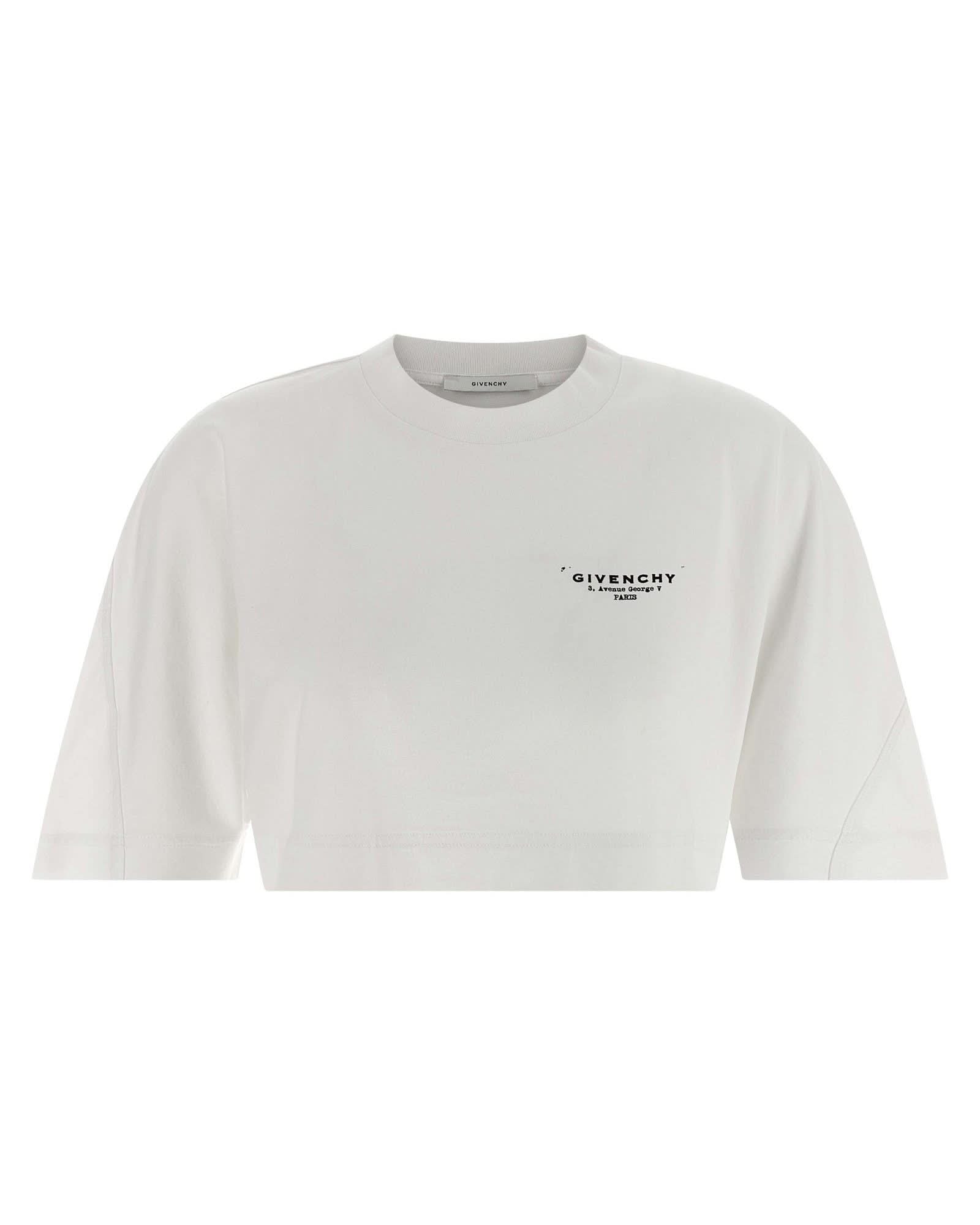 Givenchy Cropped T-shirt Glam Steals