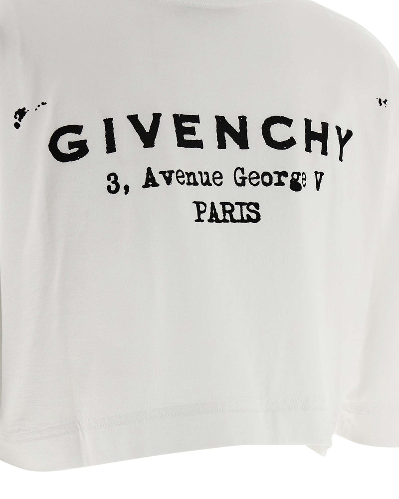 Givenchy Cropped T-shirt Glam Steals