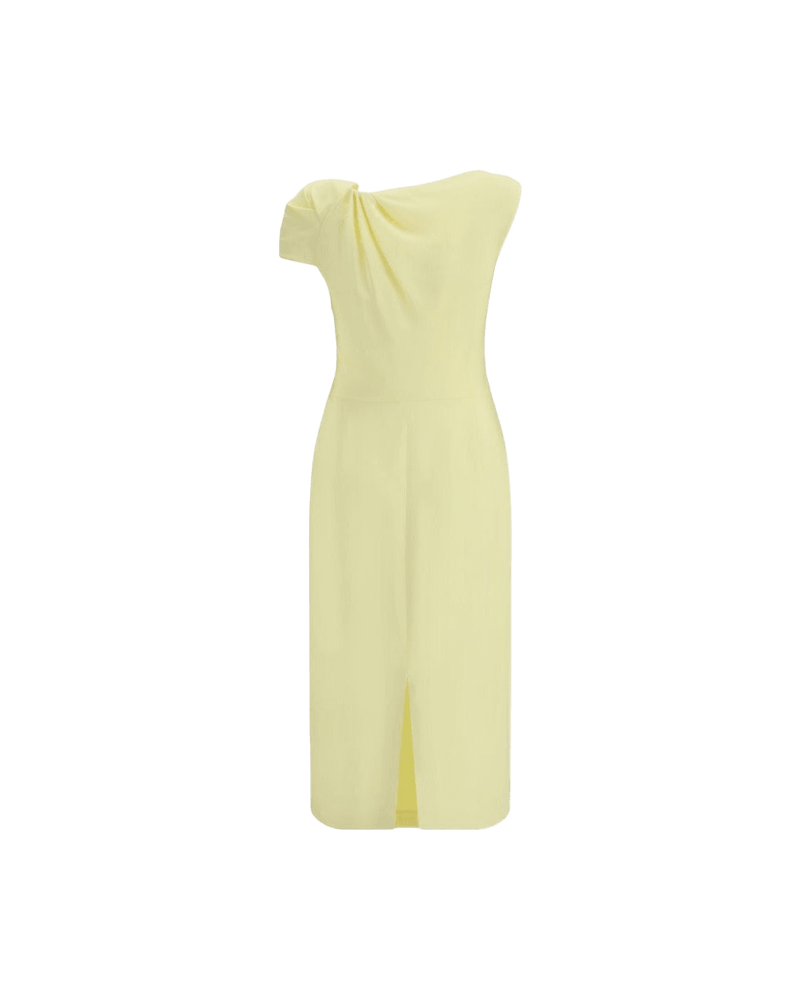 Givenchy Draped Midi Cady Dress Glam Steals