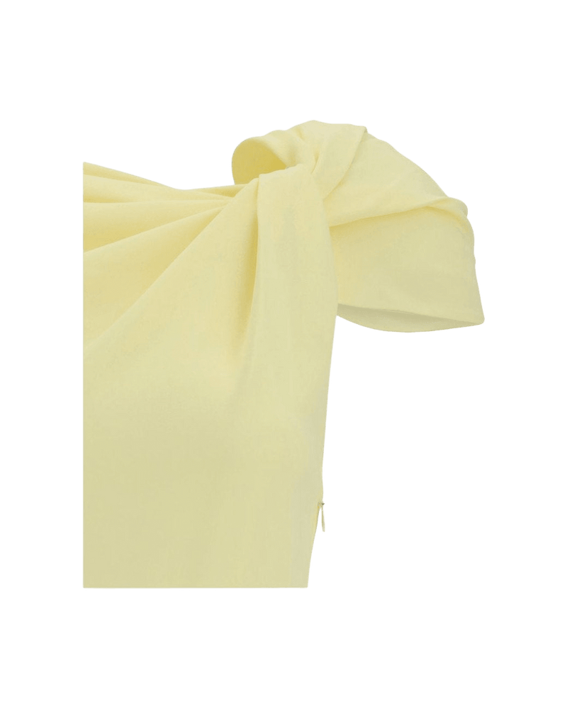 Givenchy Draped Midi Cady Dress Glam Steals