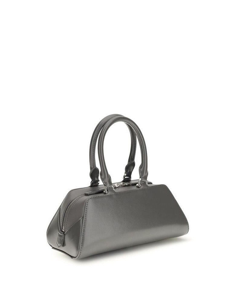 Givenchy Gray Calf Leather Bos Taurus Shoulder Bag Glam Steals