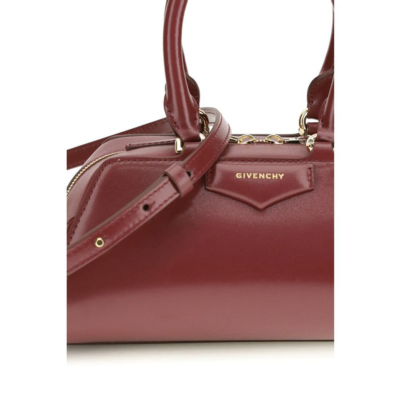 Givenchy Leather Bordeaux Calf Bos Taurus Shoulder Bag Glam Steals