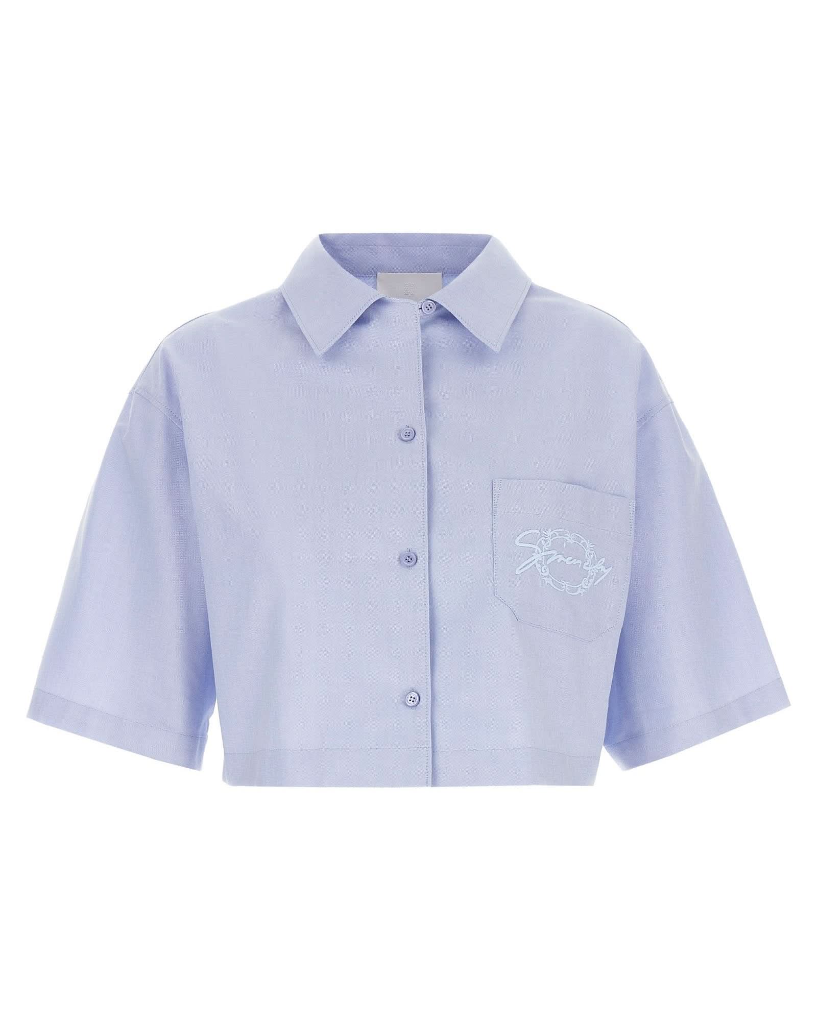 Givenchy Logo Embroidery Shirt Glam Steals