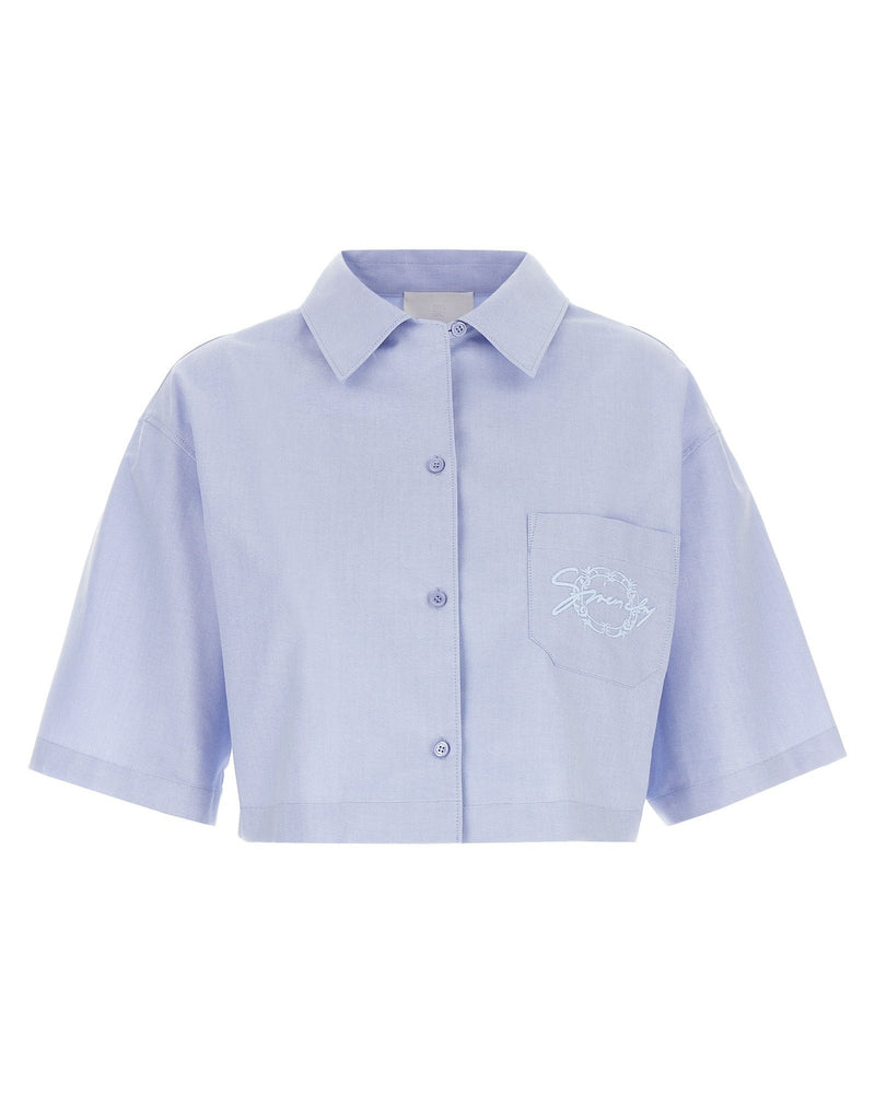 Givenchy Logo Embroidery Shirt Glam Steals