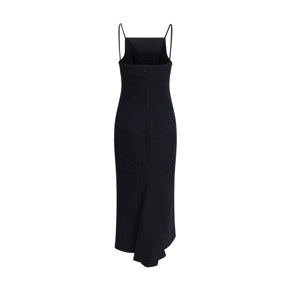 Givenchy Midi Dress With Draped Back Glam Steals