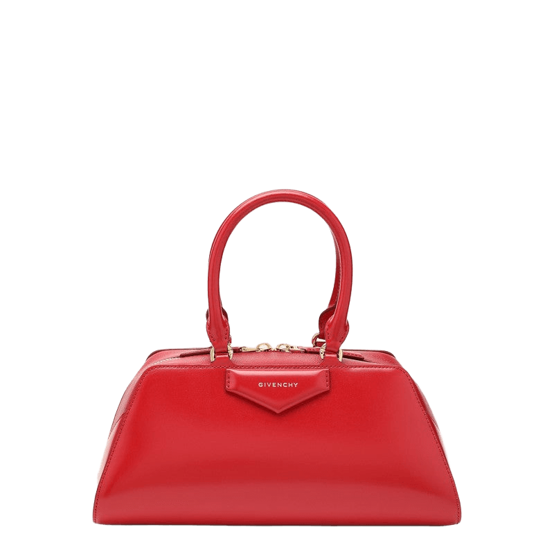 Givenchy Red Antigona East West Small Bag Glam Steals