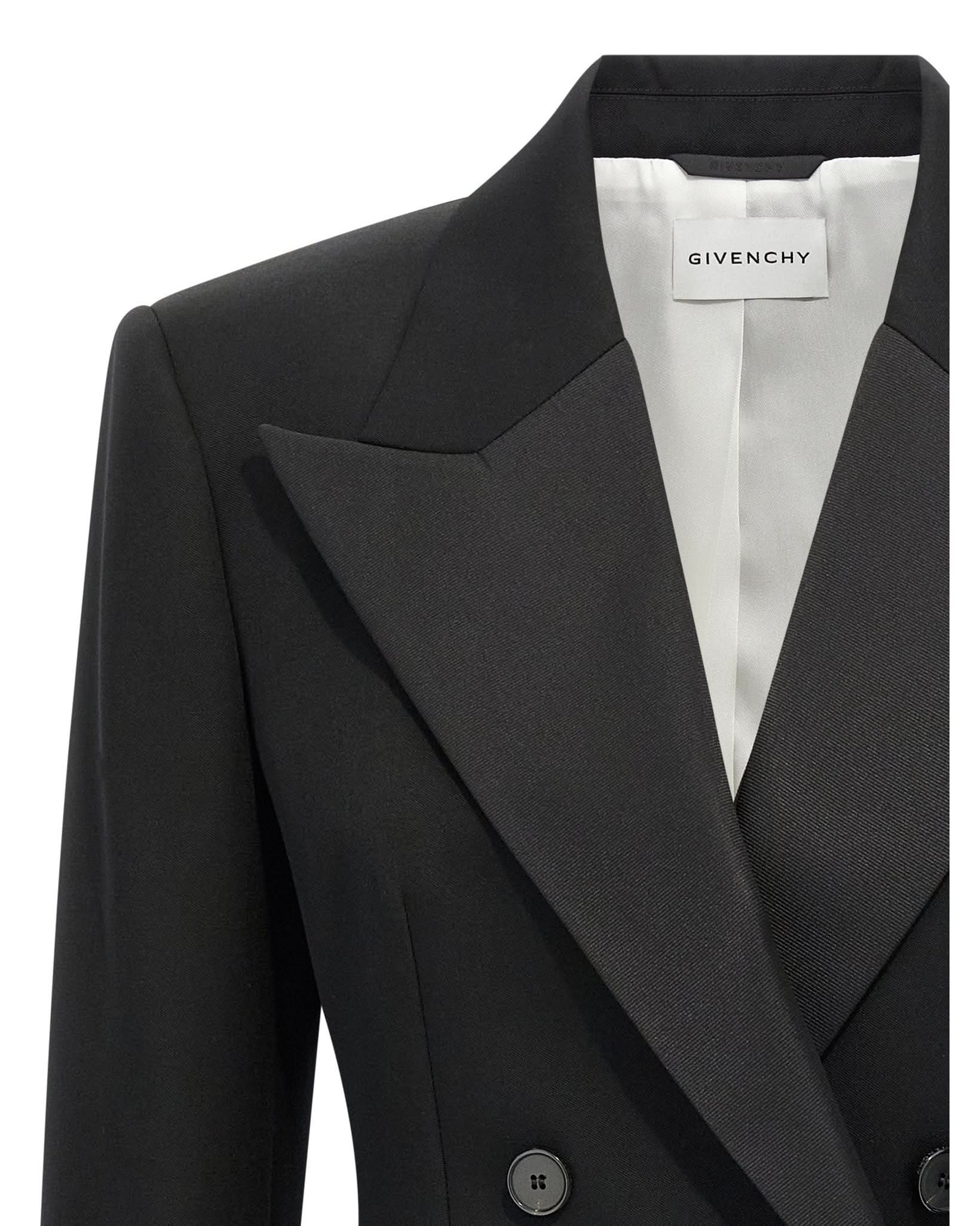 Givenchy Satin Lapel Blazer Glam Steals