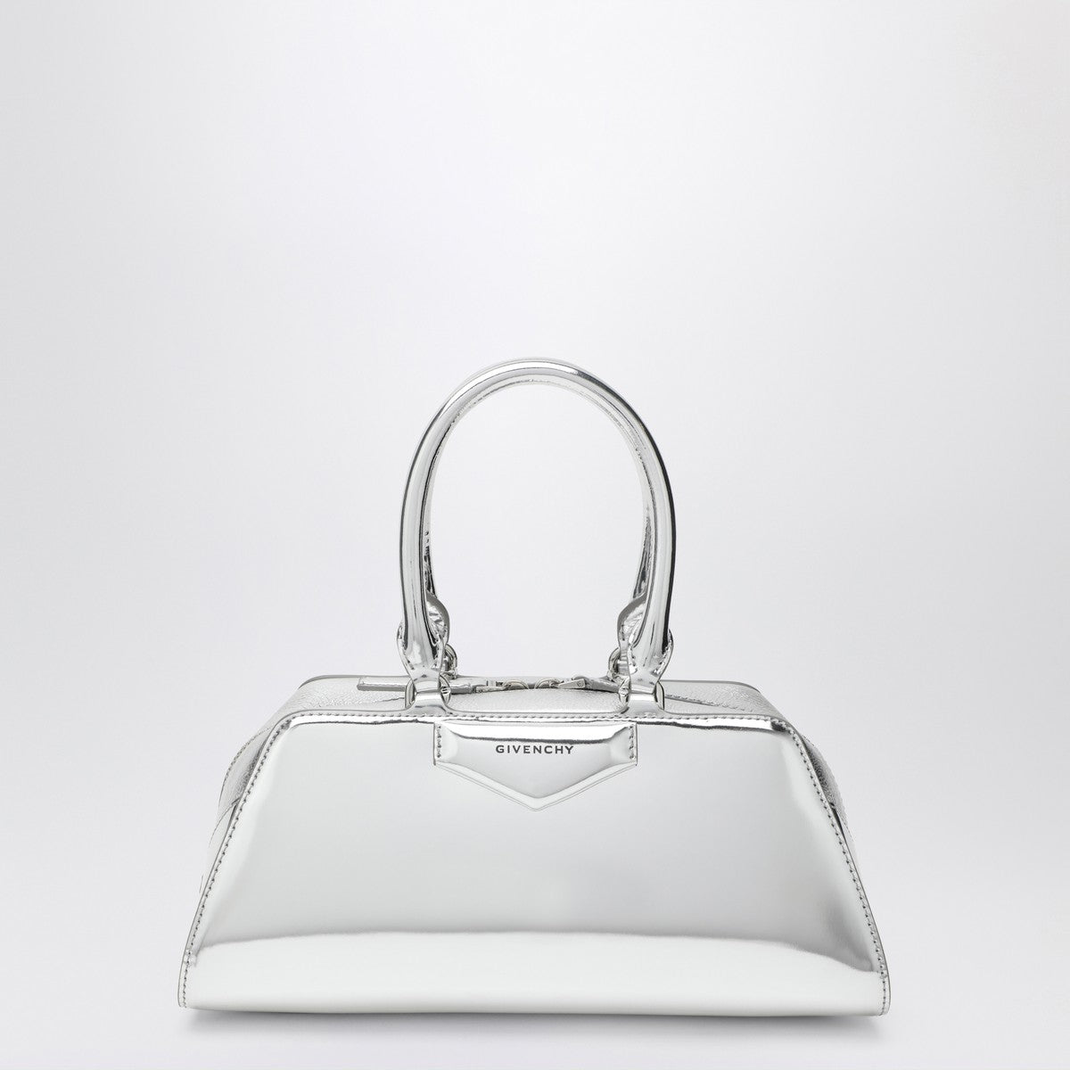 Givenchy Silver Antigona East West Bag Glam Steals