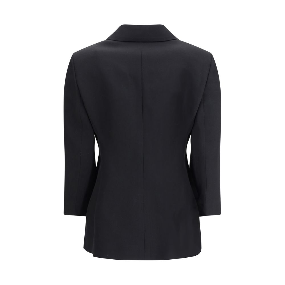 Givenchy Single-Breasted Wool Blazer Glam Steals