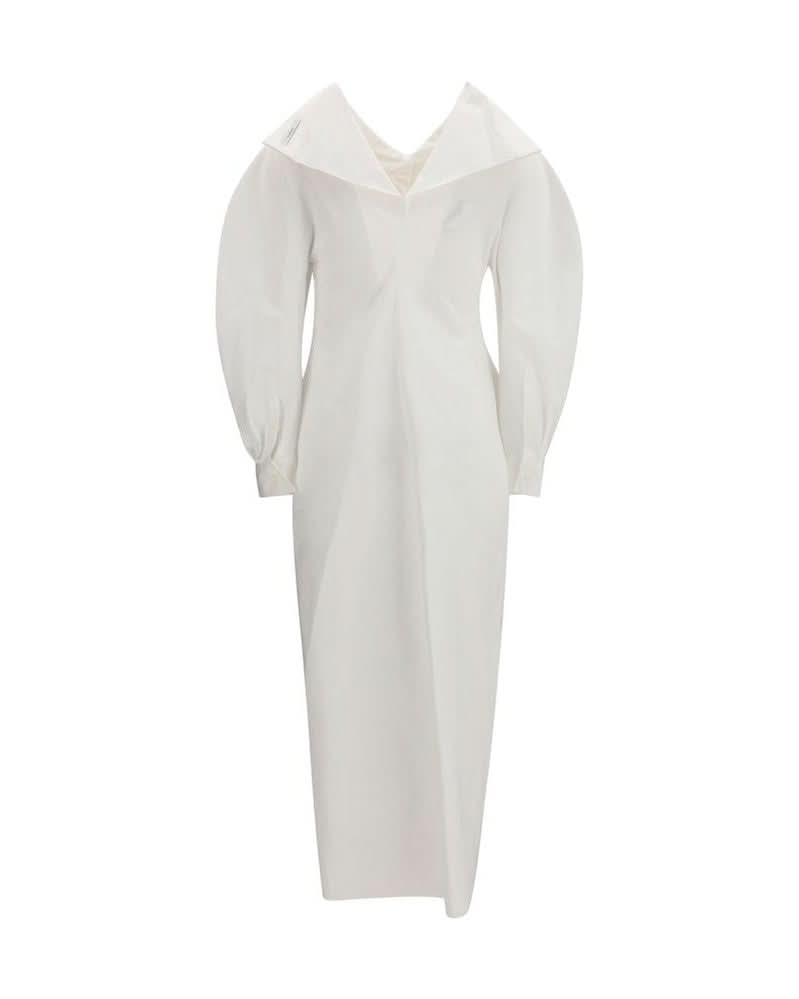 Givenchy White Cotton Casual Dress Glam Steals