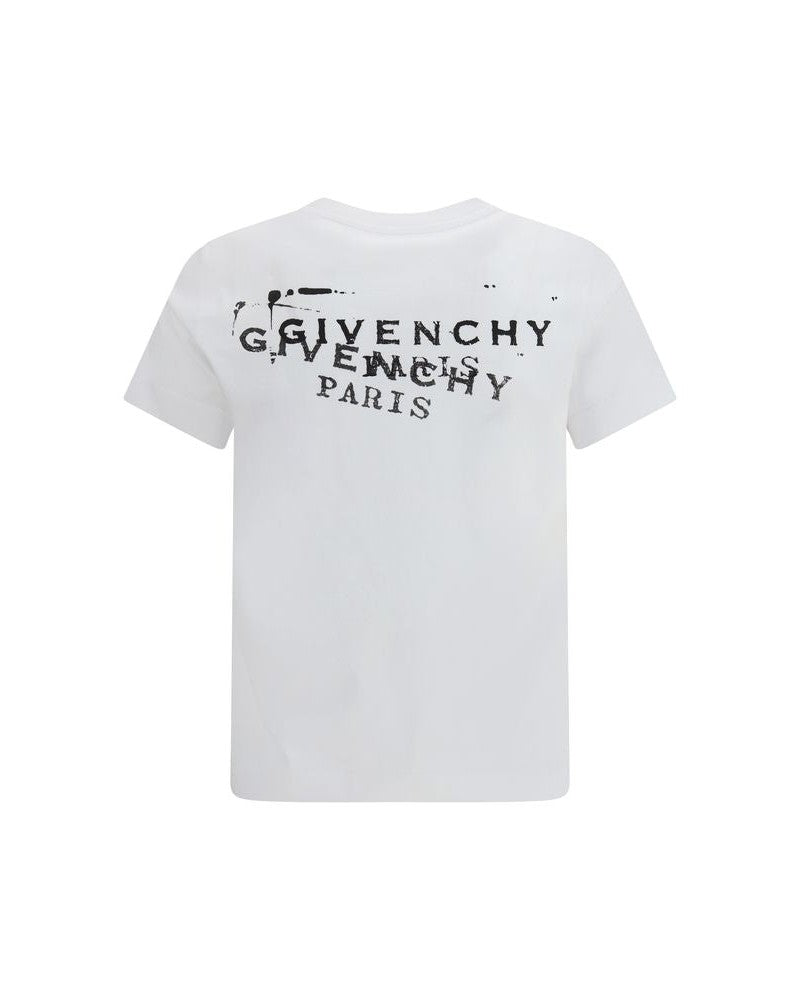 Givenchy White Cotton T-shirt Glam Steals
