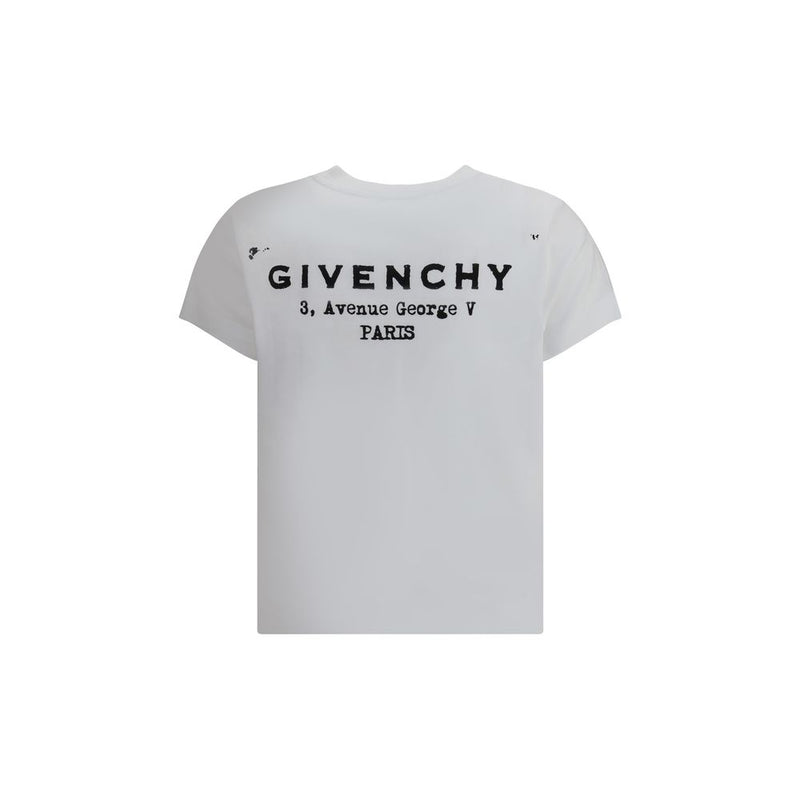 Givenchy White Cotton T-shirt Glam Steals