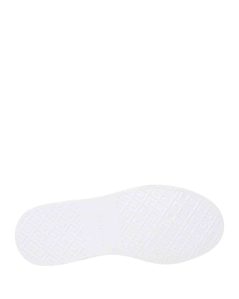 Givenchy White Leather Low Top Sneakers Sneakers