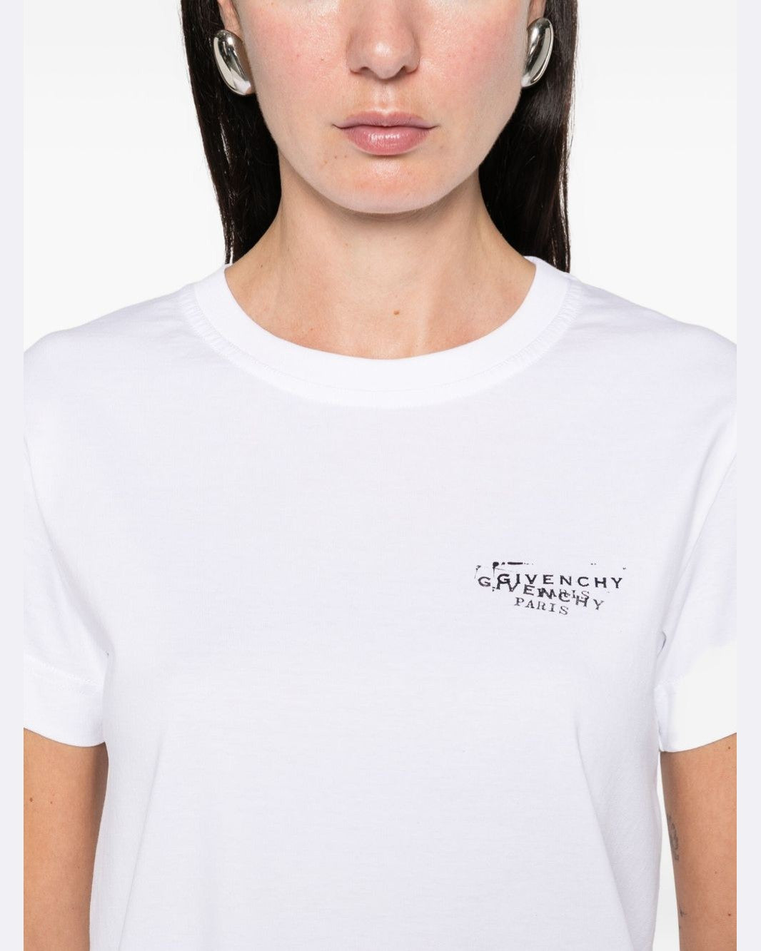 Givenchy White Polo T-shirt Glam Steals