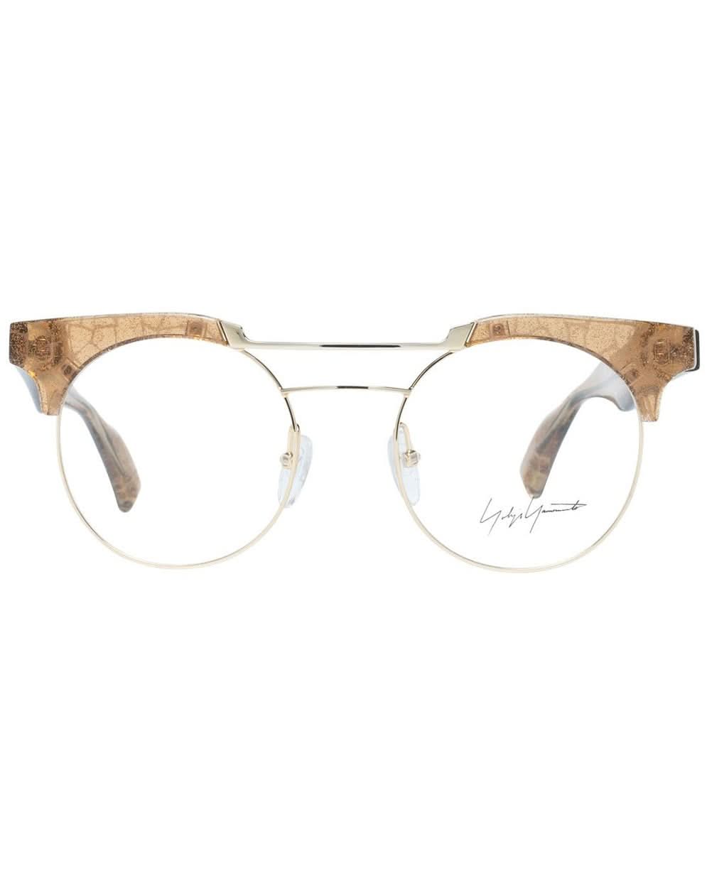 Gold Metal & Plastic Glasses Frames 