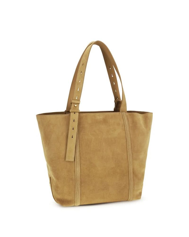 Golden Goose Beige Calf Leather Bos Taurus Shoulder Bag Glam Steals