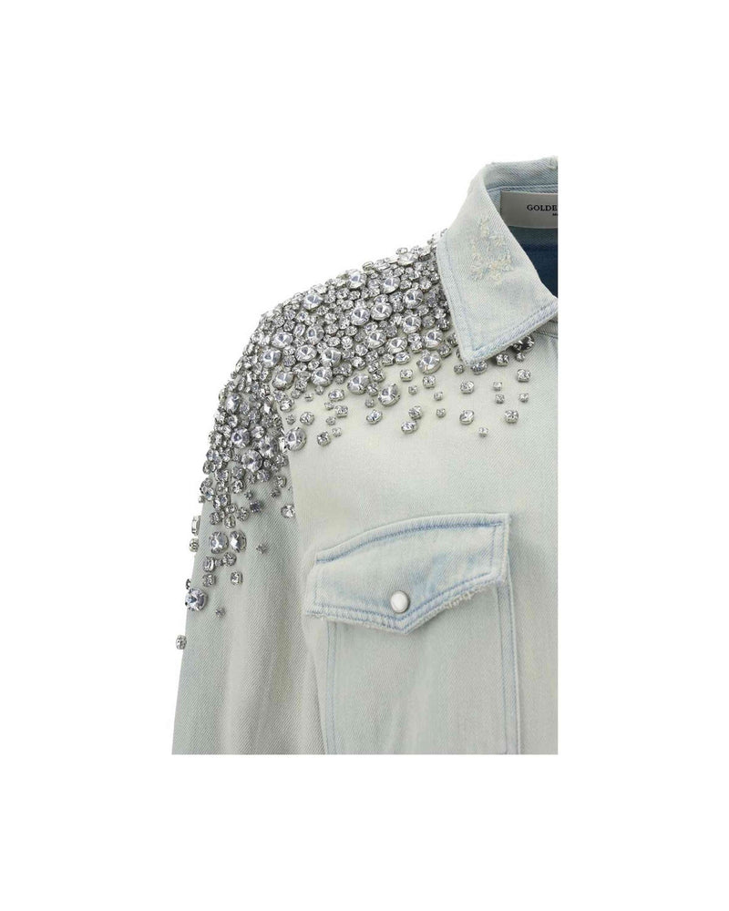 Golden Goose Boyfriend Shirt Glam Steals