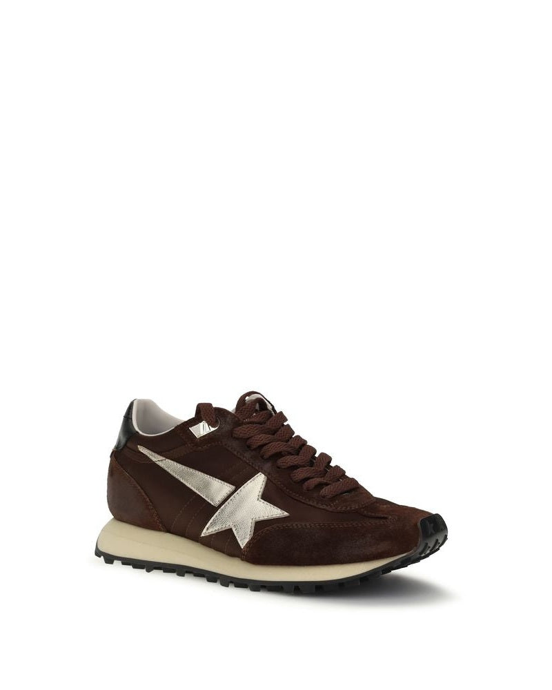 Golden Goose Brown Calf Leather Bos Taurus Athletic Sneakers Glam Steals