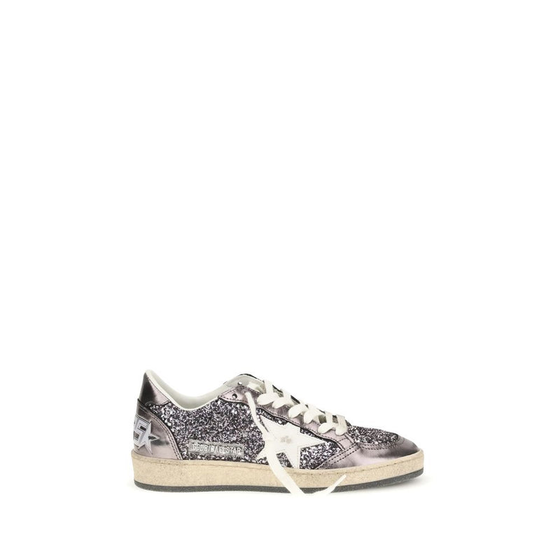 Golden Goose Gray Calf Leather Bos Taurus Low Top Sneakers Glam Steals