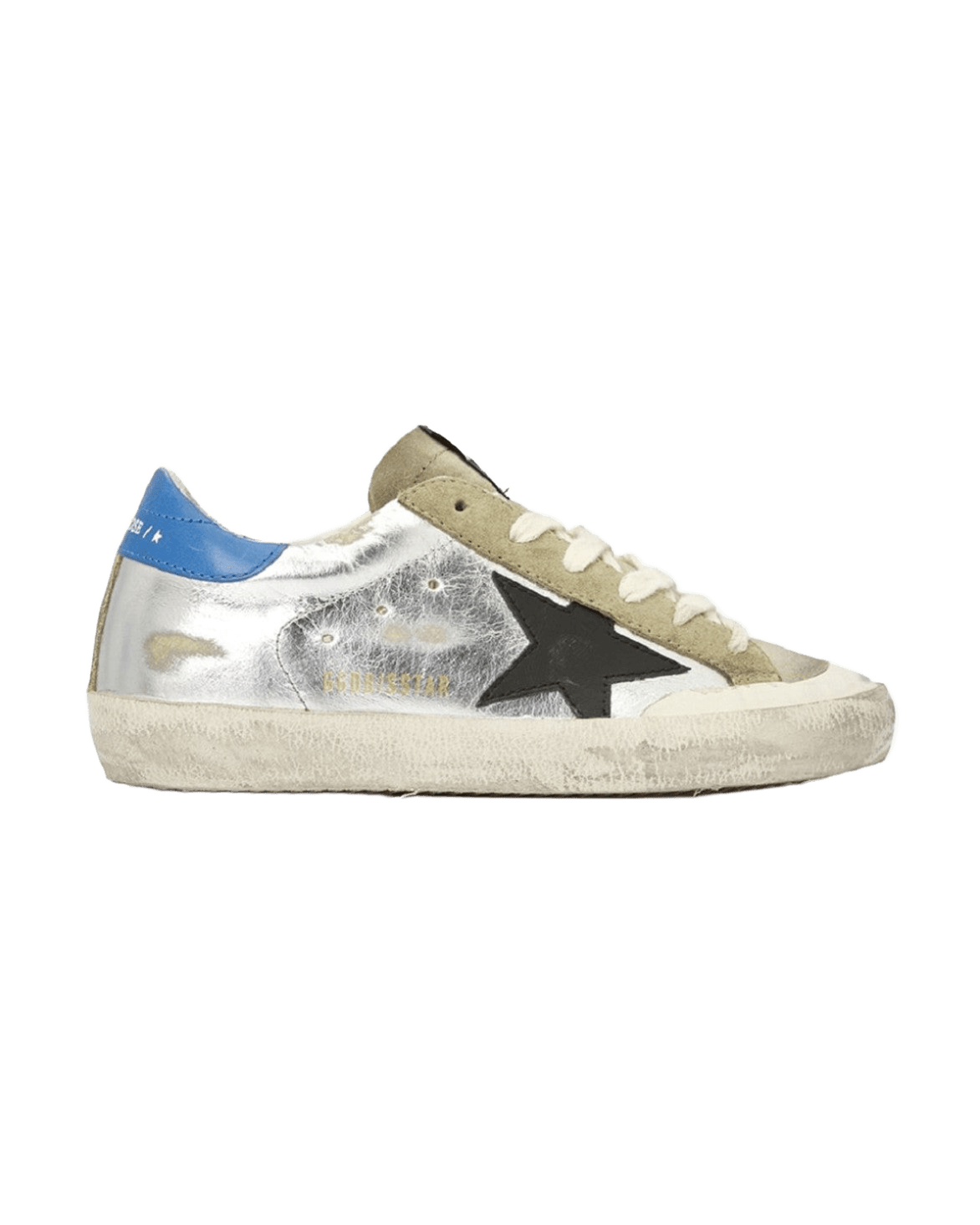 Golden Goose Gray Calfskin Sneaker Glam Steals