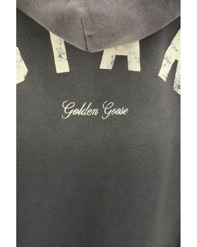 Golden Goose Gray Cotton Sweatshirt Glam Steals
