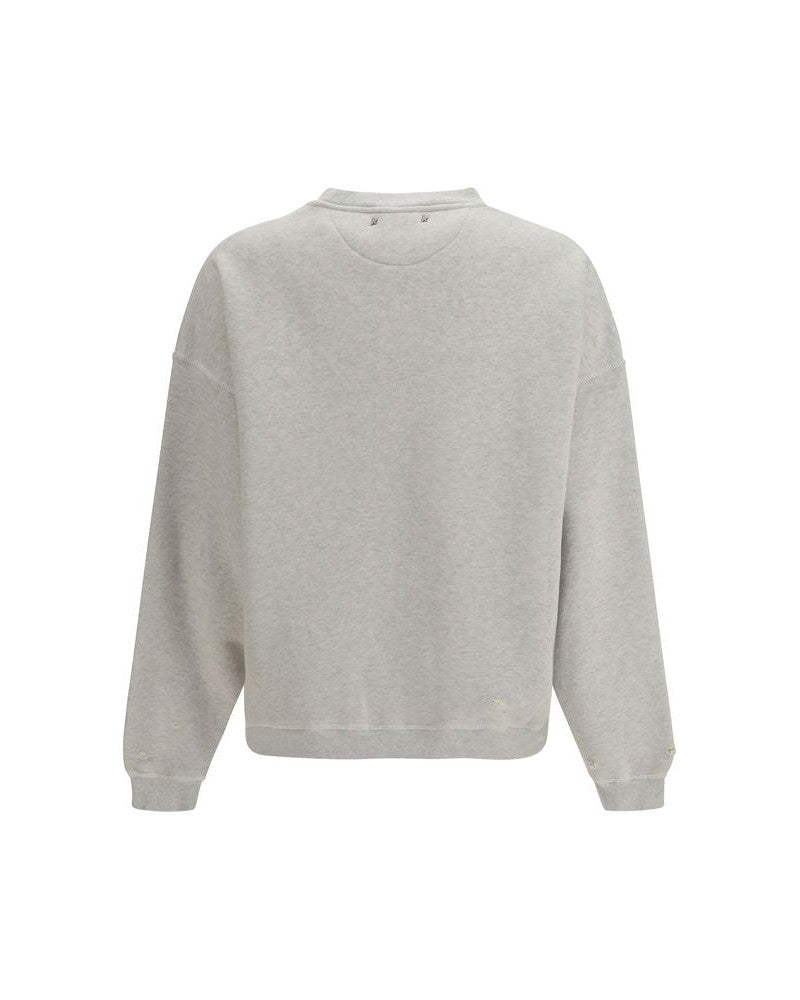 Golden Goose Gray Cotton Sweatshirt Glam Steals
