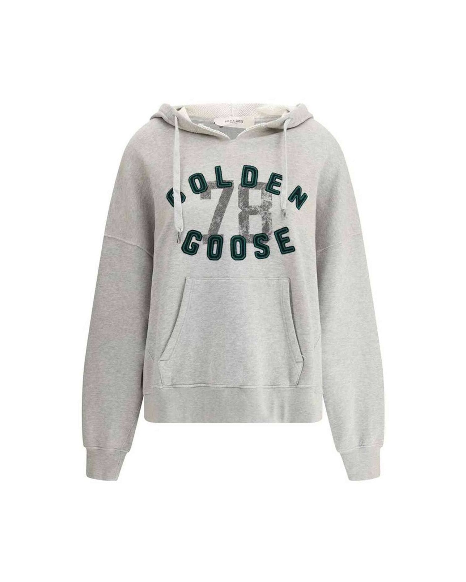 Golden Goose Logo Hoodie Glam Steals