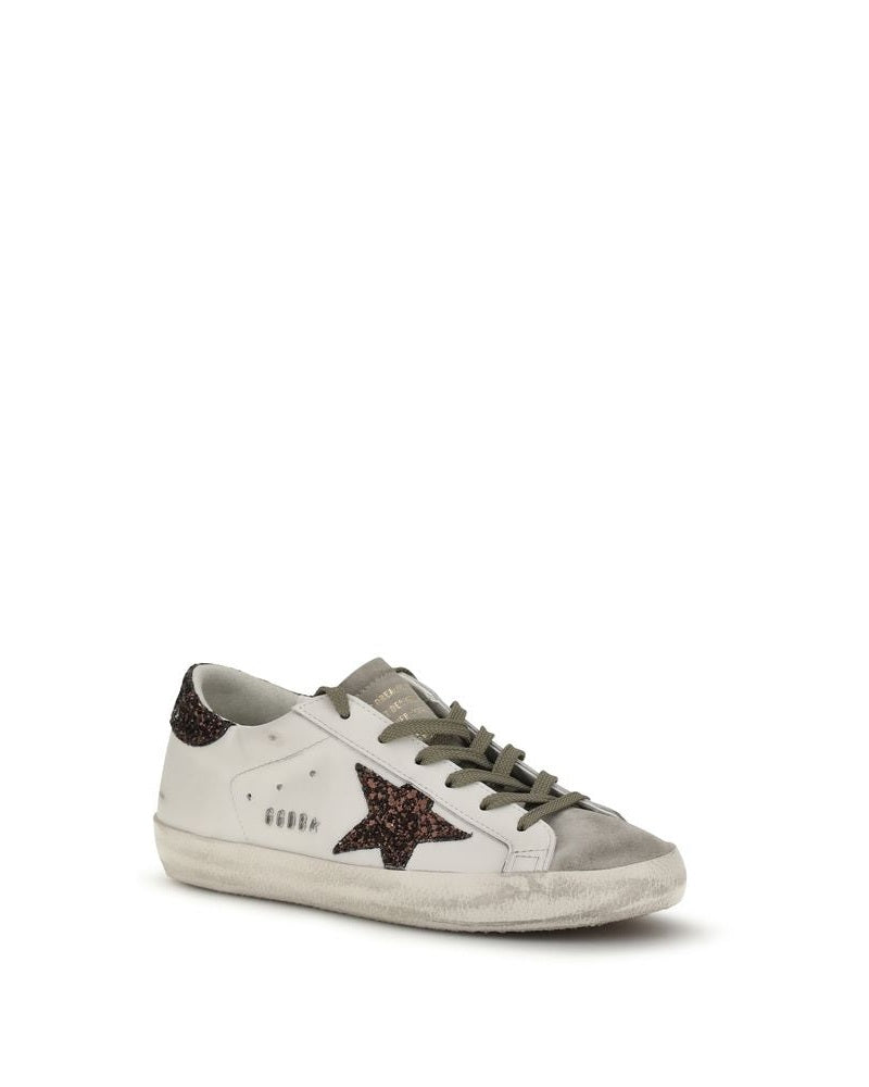Golden Goose White Calf Leather Bos Taurus Sneakers Glam Steals