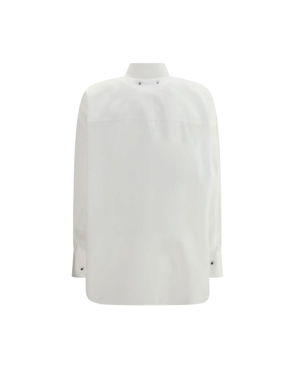 Golden Goose White Cotton Shirt Shirts