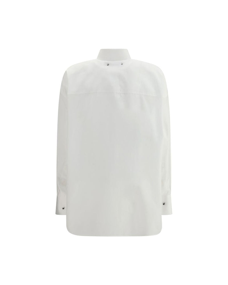 Golden Goose White Cotton Shirt Glam Steals