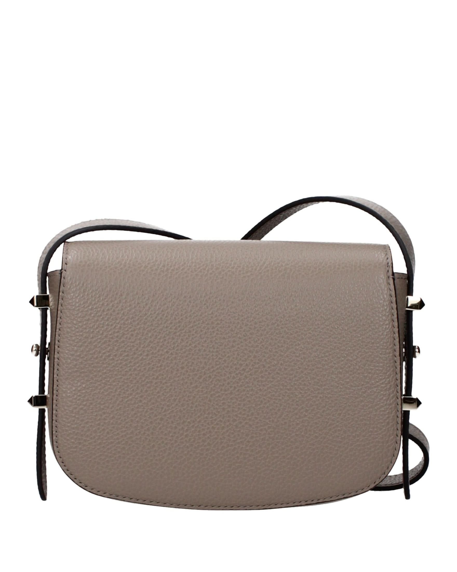 Jimmy Choo Gray Leather Crossbody Bag Glam Steals