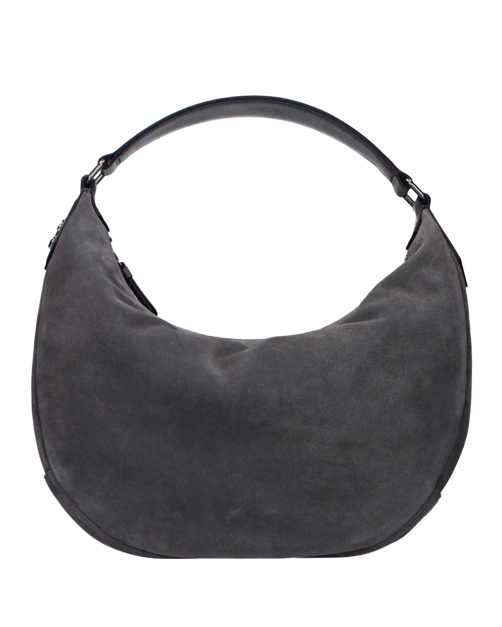 Jimmy Choo Gray Leather Shoulder Bag Glam Steals